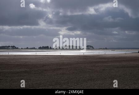 Wells-next-the-sea beach, North Norfolk, Angleterre Banque D'Images