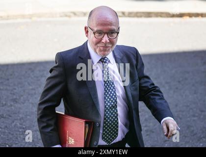 Londres, Royaume-Uni. 29 juillet 2024. Richard Hermer, procureur général. Les ministres du Parti travailliste assistent à la réunion du cabinet à Downing Street, Londres, Royaume-Uni crédit : Imageplotter/Alamy Live News Banque D'Images