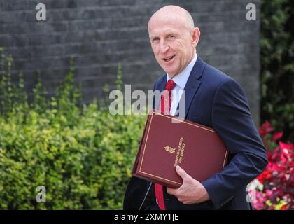 Londres, Royaume-Uni. 29 juillet 2024. John Healey, secrétaire à la Défense, député Rawmarsh et Conisbrough. Les ministres du Parti travailliste assistent à la réunion du cabinet à Downing Street, Londres, Royaume-Uni crédit : Imageplotter/Alamy Live News Banque D'Images