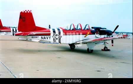 Beech T-34C Turbo-Mentor 162267 Banque D'Images