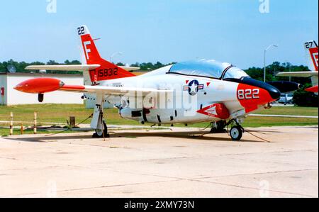 North American Rockwell T-2C Buckeye 158312 Banque D'Images