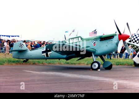 Hispano HA.1112-M1L Buchon d-FEHD Banque D'Images