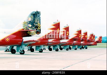 CASA C-101EB Aviojets de Patrulla Aguila Banque D'Images