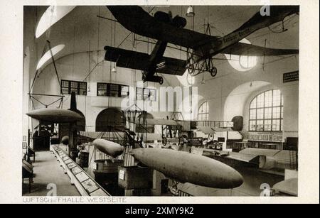 Exposition aéronautique au Deutsches Museum, Munich, Allemagne Banque D'Images