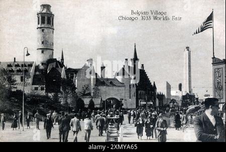 Exposition internationale a Century of Progress - Chicago Banque D'Images