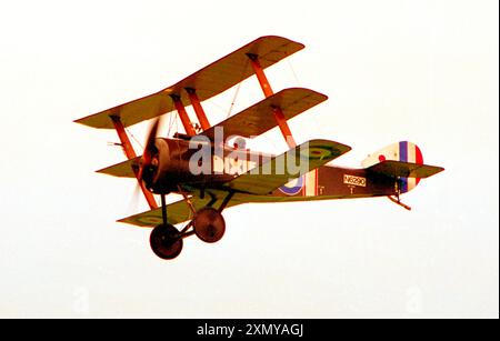 Sopwith Triplane G-BOCK - N6290 Banque D'Images