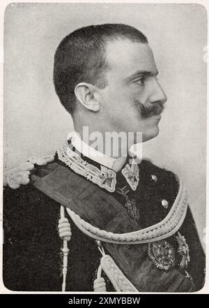 Roi Victor Emmanuel III Banque D'Images