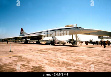 Bac-aérospatiale Concorde Banque D'Images