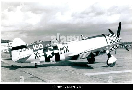 Republic P-47D Thunderbolt 45-49192 Banque D'Images