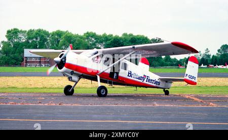 Max Holste MH-1521M Broussard F-GDPX Banque D'Images