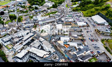 DONEGAL TOWN, IRLANDE - 23 JUILLET 2024 - les travaux de la nouvelle Diamond sont déjà terminés. Banque D'Images