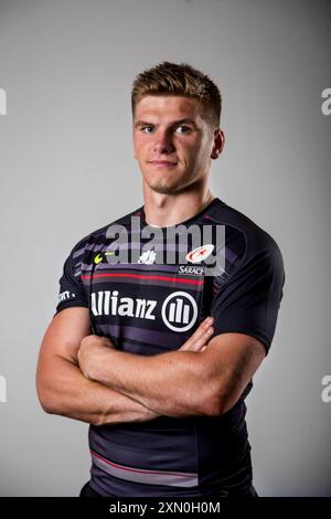 Owen Farrell - séance de portrait. Banque D'Images