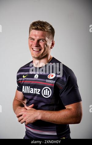 Owen Farrell - séance de portrait. Banque D'Images