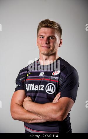 Owen Farrell - séance de portrait. Banque D'Images