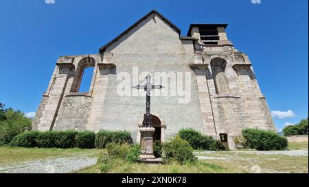 Église Saint Louis (XVIIe), Mont-Dauphin, Hautes-Alpes, Queyras, France Banque D'Images