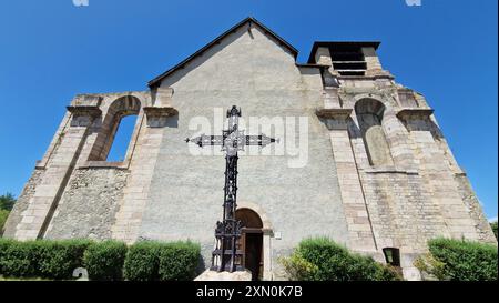 Église Saint Louis (XVIIe), Mont-Dauphin, Hautes-Alpes, Queyras, France Banque D'Images