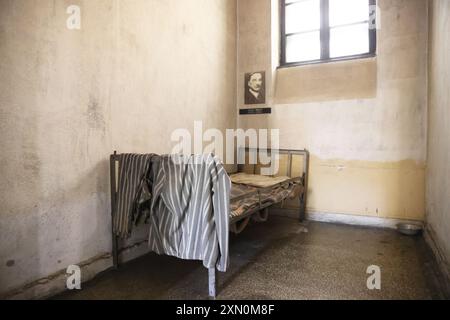 Mémorial de Sighet, & The Story of Communism of Romania, situé dans une ancienne prison où les élites roumaines ont été torturées et exterminées au cours de la 1ère année Banque D'Images