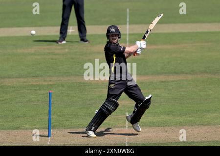 Londres, Royaume-Uni. 30 juillet 2024. Cameron Bancroft du Gloucestershire jouant le rôle de Surrey affronte Gloucestershire lors de la Metro Bank One-Day Cup au Kia Oval. Crédit : David Rowe/Alamy Live News Banque D'Images