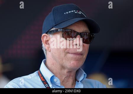 Mogyorod, Hongrie. 19 juillet 2024. Grand Prix de Hongrie de formule 1 à Hungaroring, Hongrie. Photo : le créateur de mode Tommy Hilfiger © Piotr Zajac/Alamy Live News Banque D'Images