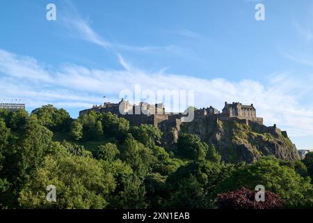 Édimbourg Écosse, Royaume-Uni 30 juillet 2024. Château d'Édimbourg. crédit sst/alamy live news Banque D'Images