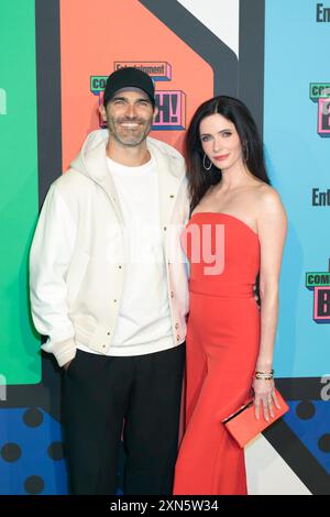 27 juillet 2024 : Tyler Hoechlin et Elizabeth Bitsie Tulloch assistent à Entertainment Weekly's Annual Comic-Con Bash au Float au Hard Rock Hotel San Diego le 27 juillet 2024 à San Diego, Californie (image crédit : © Marissa carter/ZUMA Press Wire) USAGE ÉDITORIAL SEULEMENT! Non destiné à UN USAGE commercial ! Banque D'Images