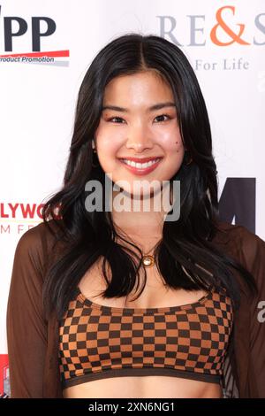 Hollywood, Californie, États-Unis. 29 juillet 2024. Assister à la première de « Bond of Justice » au Montalbán Theatre à Hollywood, Californie. Crédit : Sheri Determan Banque D'Images