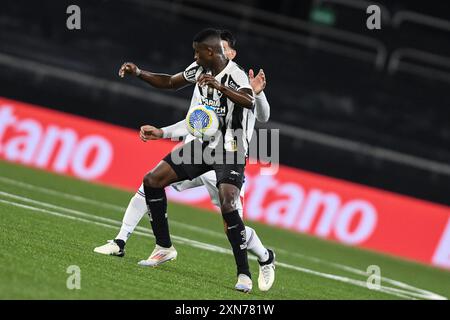 Rio, Brésil - juillet 30 2024 : Luiz Henrique joueur dans le match entre Botafogo x Bahia par la Coupe du Brésil, manche 16 au stade Nilton Santos Banque D'Images