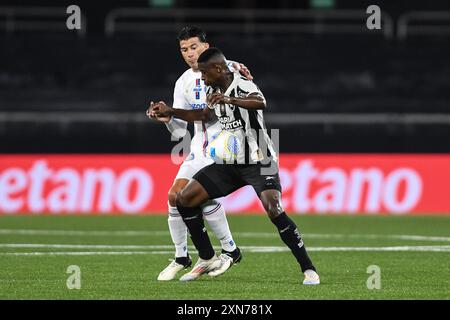 Rio, Brésil - juillet 30 2024 : Luiz Henrique joueur dans le match entre Botafogo x Bahia par la Coupe du Brésil, manche 16 au stade Nilton Santos Banque D'Images