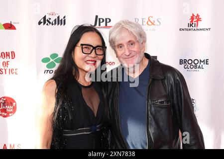 Hollywood, Californie, États-Unis. 29 juillet 2024. Assister à la première de « Bond of Justice » au Montalbán Theatre à Hollywood, Californie. Crédit : Sheri Determan Banque D'Images