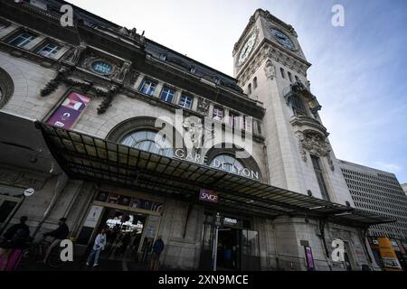 Paris, France. 31 juillet 2024. Cette photographie montre la gare de Lyon à Paris, le 31 juillet 2024. Photo de Firas Abdullah/ABACAPRESS. COM Credit : Abaca Press/Alamy Live News Banque D'Images