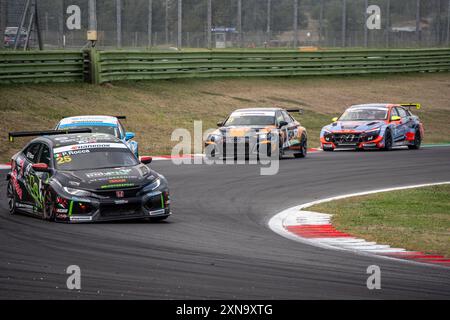 Week-end ACI Racing sur la piste de Vallelunga Banque D'Images