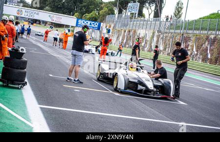 Week-end ACI Racing sur la piste de Vallelunga Banque D'Images