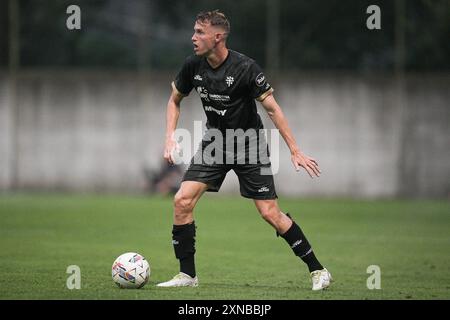 Saint Vincent, Italie. 30 juillet 2024. Jakub Jankto de Cagliari lors du match de football de pré-saison entre Cagliagli et Catanzaro au Stadio Perucca à Saint-Vincent, dans le nord-ouest de l'Italie - mardi 30 juillet 2024. Sport - Soccer . (Photo de Marco Alpozzi/Lapresse) crédit : LaPresse/Alamy Live News Banque D'Images