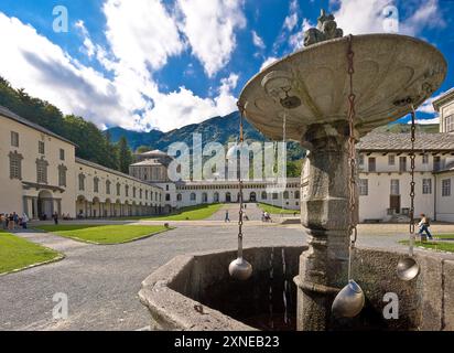 Italie Piedmont Provincia di Biella Oropa Sacro Monte Banque D'Images