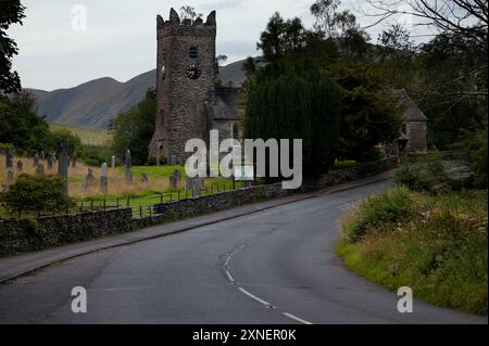 Jesus Church à Troutbeck, dans le Lake District anglais, Cumbria, Royaume-Uni Banque D'Images