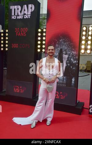 TRAPPE : PAS DE SORTIE Das criblage spécial TRAPPE von : NO WAY OUT Riccardo Simonetti im Zoopalast in im Kino Zoo Palast in Berlin, AM 31.07.2024 *** TRAP NO WAY OUT la projection spéciale de TRAP NO WAY OUT Riccardo Simonetti au Zoopalast au cinéma Zoo Palast de Berlin, le 31 07 2024 Photopress Mueller Banque D'Images