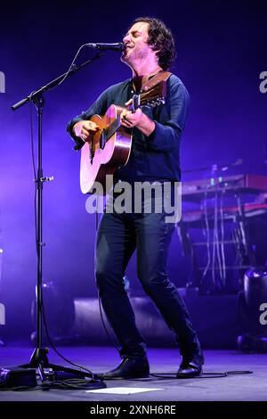 Marina Di Pietrasanta, Italie. 31 juillet 2024. Jack Savoretti se produit en concert au Festival de la Versiliana. (Photo de Stefano dalle Luche/Pacific Press) crédit : Pacific Press Media production Corp./Alamy Live News Banque D'Images