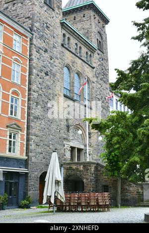 Église Elijah dans le quartier de Vesterbro à Copenhague, Danemark, Scandinavie. Banque D'Images