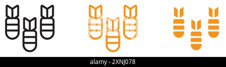 Collection de logo de conception Web DDoS icône dans le vecteur plat Illustration de Vecteur