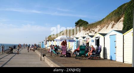 westgate-on-sea à thanet, est kent, royaume-uni juillet 2024 Banque D'Images