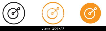 DJ Icon web design logo Set collection dans le vecteur Illustration de Vecteur