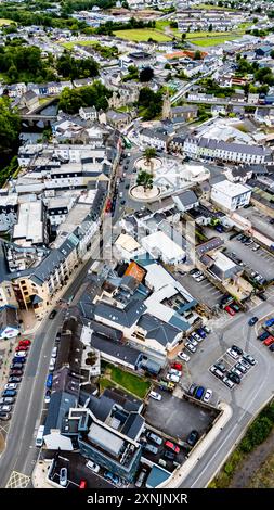 DONEGAL TOWN, IRLANDE - 23 JUILLET 2024 - les travaux de la nouvelle Diamond sont déjà terminés. Banque D'Images