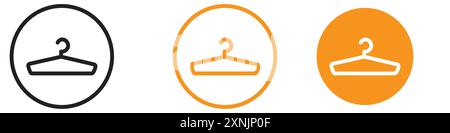 collection de logo de conception web de hanger icon dans le vecteur Illustration de Vecteur