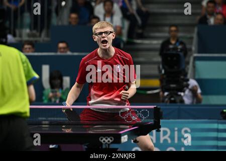 Paris, France. 01 août 2024. Felix Lebrun - Jeux Olympiques d'été, Paris 2024, Paris, France le 2024 juillet. Photo de Laurent Zabulon/ABACAPRESS. COM Credit : Abaca Press/Alamy Live News Banque D'Images