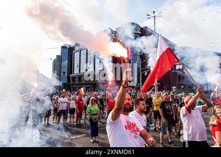 Wroclaw, Pologne. 1er août 2024. 1 août 2024 Pologne Wroclaw 80e anniversaire du soulèvement de Varsovie, célébrations à Wroclaw. (Crédit image : © Krzysztof Kaniewski/ZUMA Press Wire) USAGE ÉDITORIAL SEULEMENT! Non destiné à UN USAGE commercial ! Banque D'Images