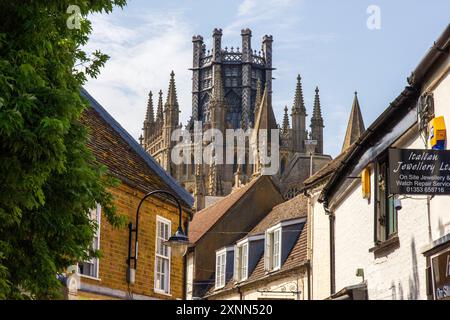 Cathédrale d'Ely Cambridgeshire Angleterre Banque D'Images