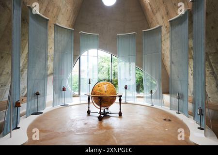 Intérieur élégant et moderne du Musée mondial du café à Buon ma Thuot au Vietnam Banque D'Images