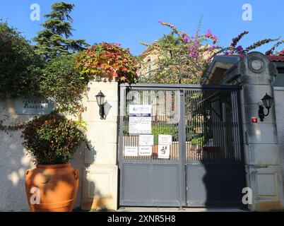 HEYBELIADA, ISTANBUL, TURQUIE-05 NOVEMBRE 2021 : le séminaire de Halki, anciennement l'école théologique de Halki Banque D'Images