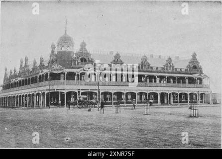 Aperçus de Bulawayo, Matabeleland Rhodésie ; maintenant Zimbabwe à partir de l'article LA CONQUÊTE ÉCONOMIQUE DE L'AFRIQUE. Par H. G. Prout. Tiré de l'Engineering Magazine consacré au progrès industriel volume XVIII 1899-1900 The Engineering Magazine Co Banque D'Images