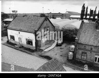 La commune de Diepensee dans le quartier Brandebourg de Dahme-Spreewald doit faire place au futur aéroport Berlin-Schönefeld. Lieu. Village. Photo : MAZ/Peter Hein, 26.05.1996 [traduction automatique] Banque D'Images